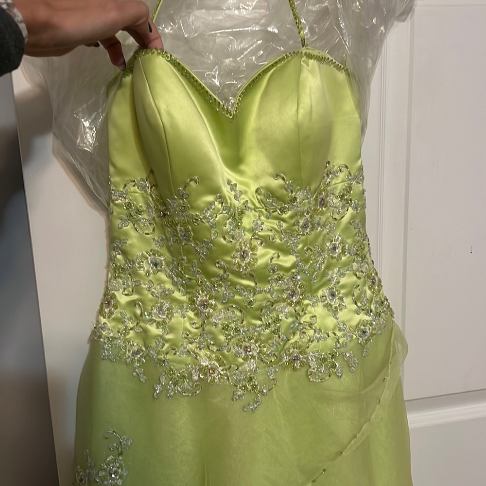 Green dress